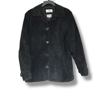 Danielle Martin DM Women’s Vintage 90’s Oversize Suede Leather Jacket Small